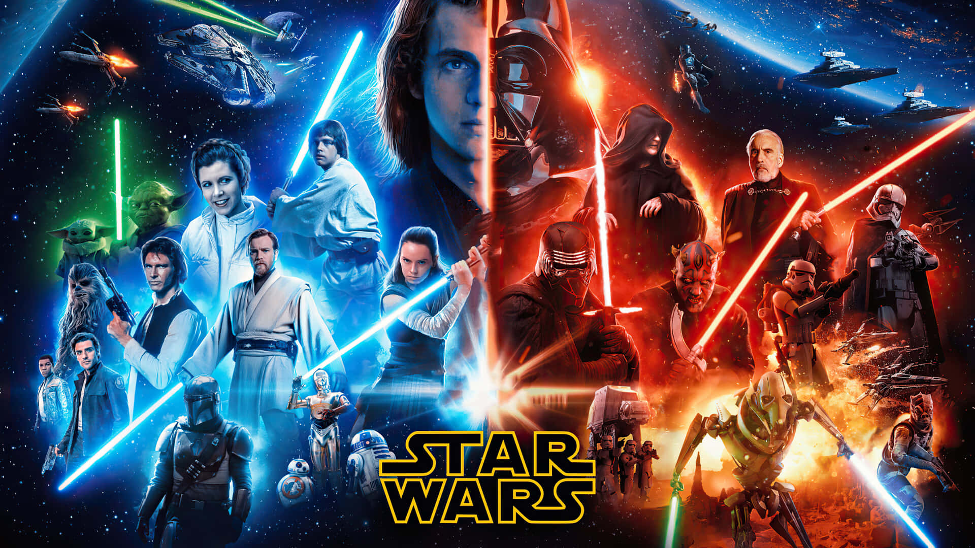 The Creation and Story of Star Wars: Movies and TV Series