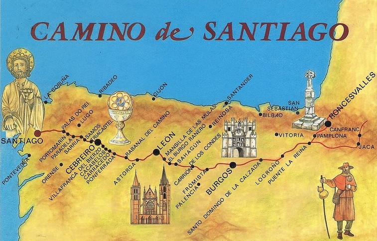 Camino de Santiago - La leyenda de Santiago de Compostela