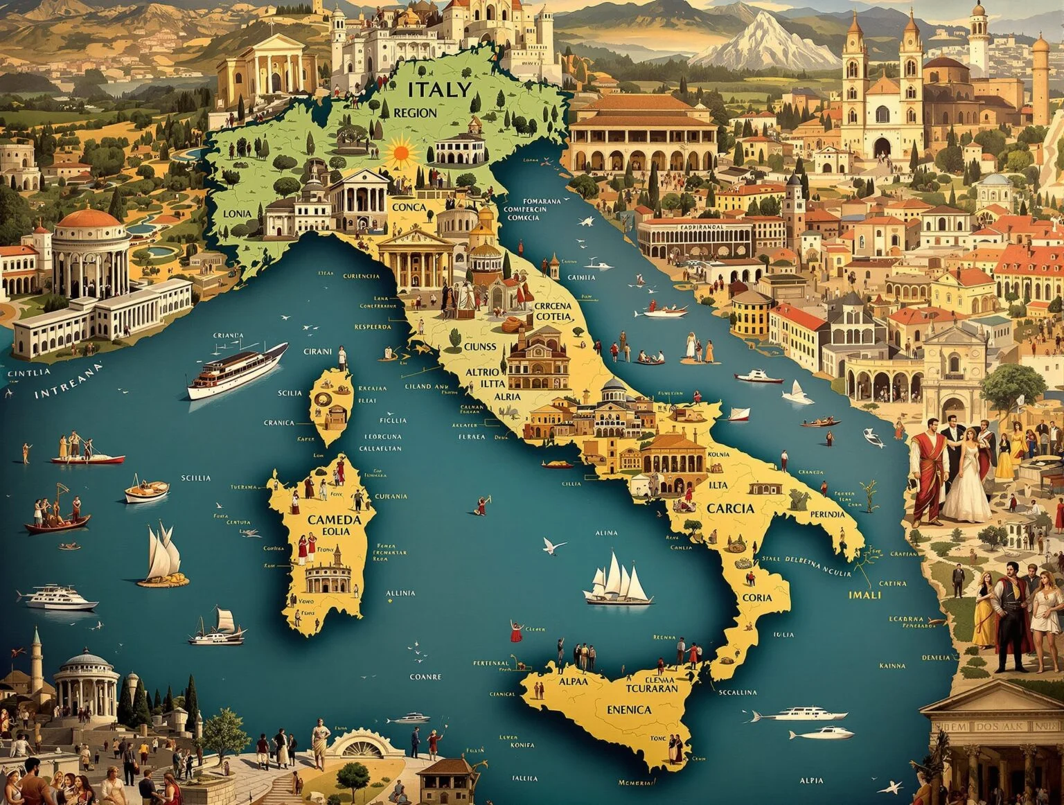 Storia e leggende dei capoluoghi di regione italiani